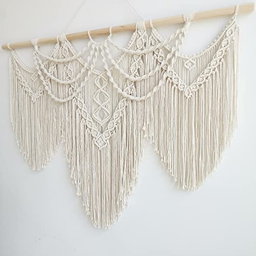large macrame wall hanging