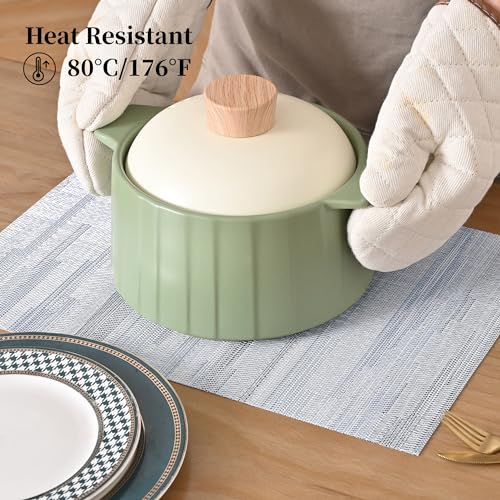 LightSteel Blue Placemats Set of 6 (6 Count)