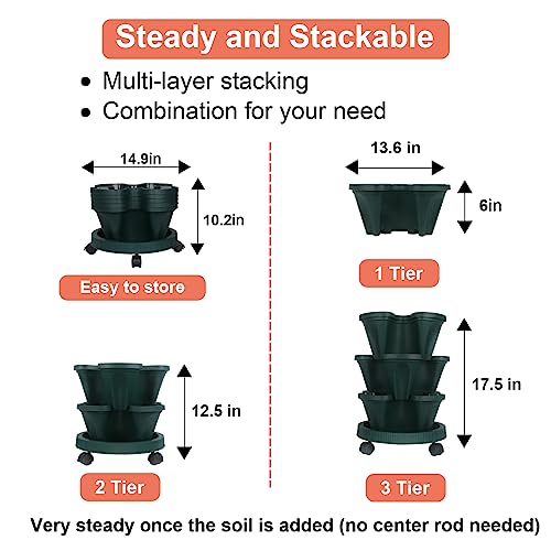 Vertical Planter Tower (2 Count)