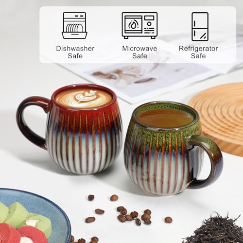 Ceramic Coffee Mugs Set