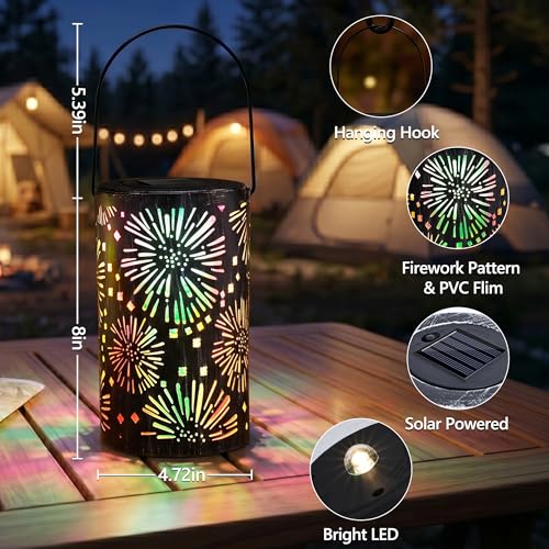 Solar Lantern Outdoor (2 Count)