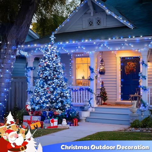 2 Pack Solar Christmas Lights (66 Foot)