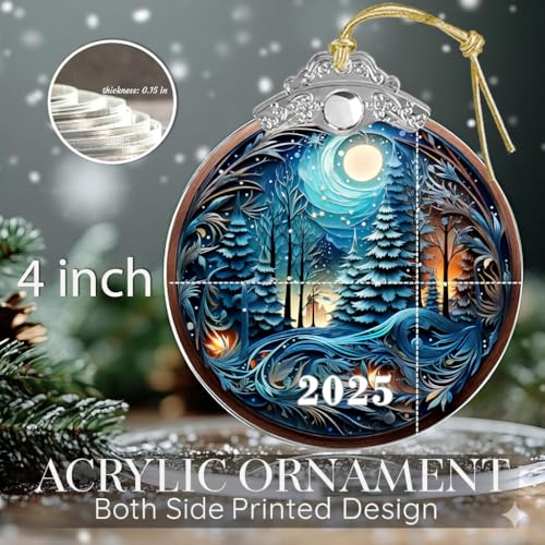 Christmas Tree Acrylic Ornament