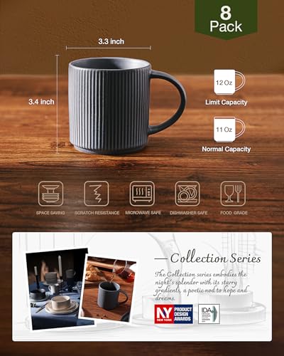 Coffee Mug Set of 8 (72 Count)