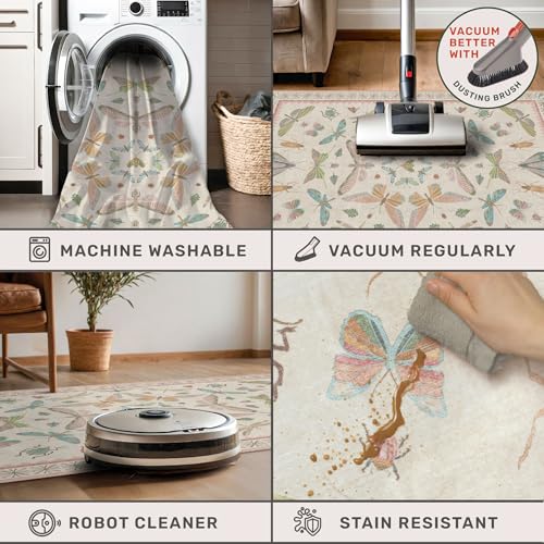 Light Pink Bathroom Rug (6 Sq Ft)