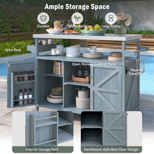 Outdoor Kitchen Island