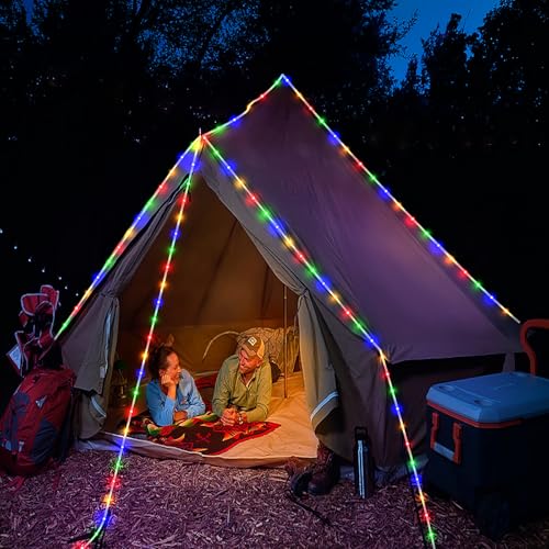 164FT 500 LED Rope Lights for Outside