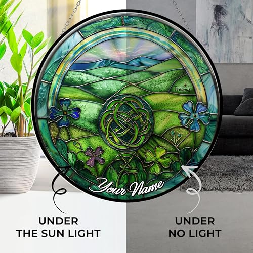 Ireland Stained Glass Sun Catcher