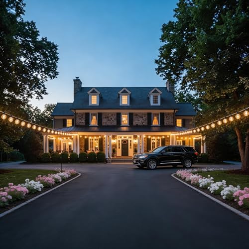 Outdoor String Lights 200 FT (200 Foot)