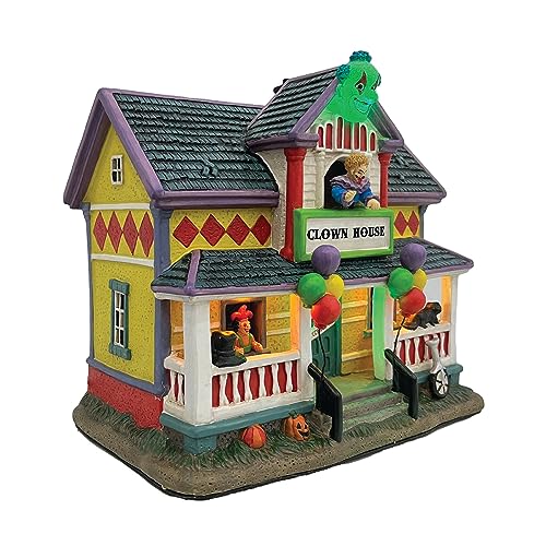 Clown Halloween Village