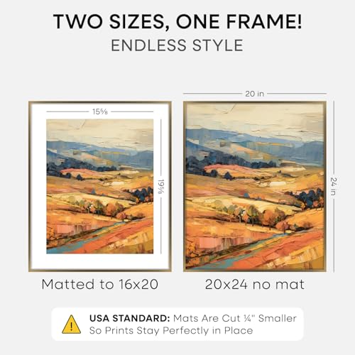 20x24 Bronze Picture Frame (3 Count)