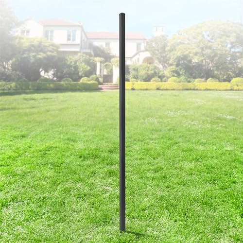 Heavy Duty 8FT Outdoor Steel Fencing Border Post