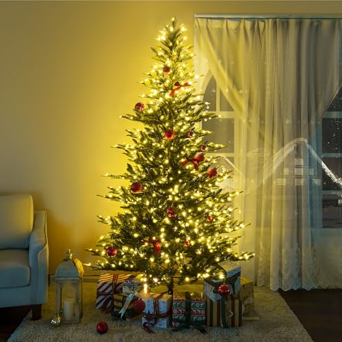 7.5ft Nordic Christmas Tree with Lights