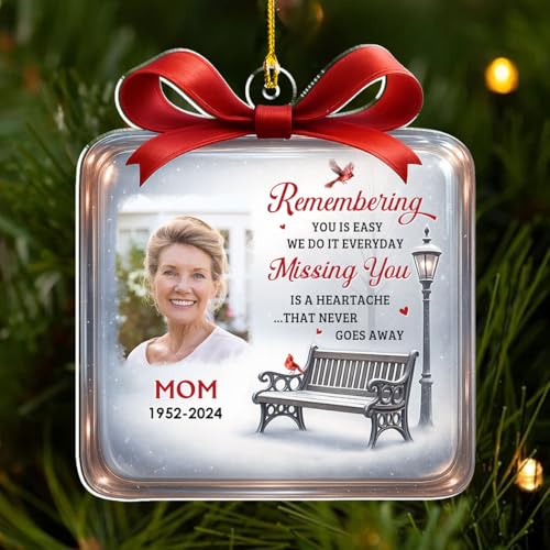 Personalized Custom Photo Acrylic Ornament