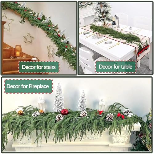 6FT Artificial Norfolk Pine Garlands (6 Foot)
