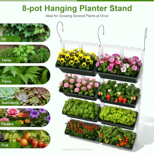 8 Pockets Vertical Planters