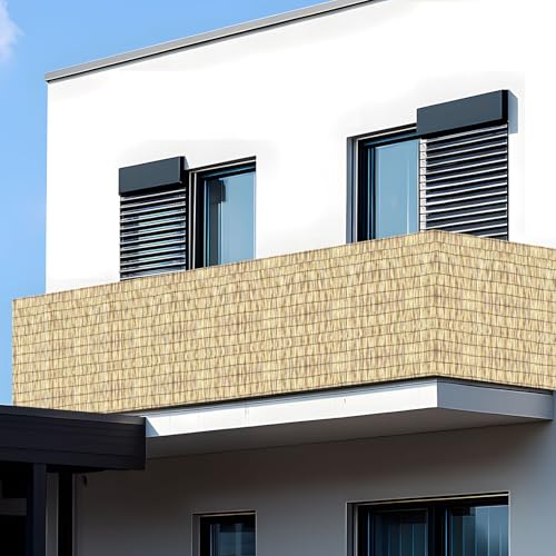 Bamboo Fence Bamboo Screens Outdoor for Patio (64 Sq Ft)