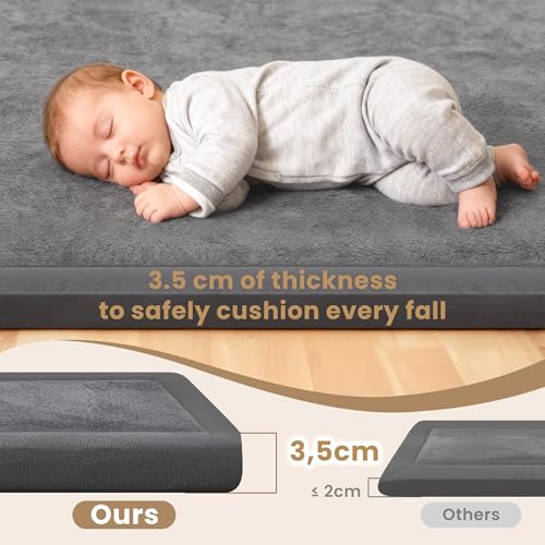 1.3" Thick Baby Play Mat for Floor