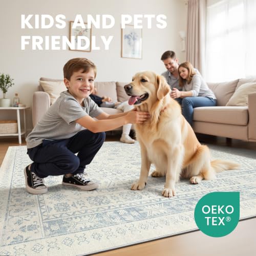 5x7 Area Rugs for Living Room (35 Sq Ft)