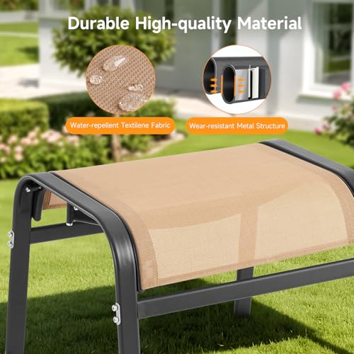 Outdoor Ottoman Set of 2 (2 Count)