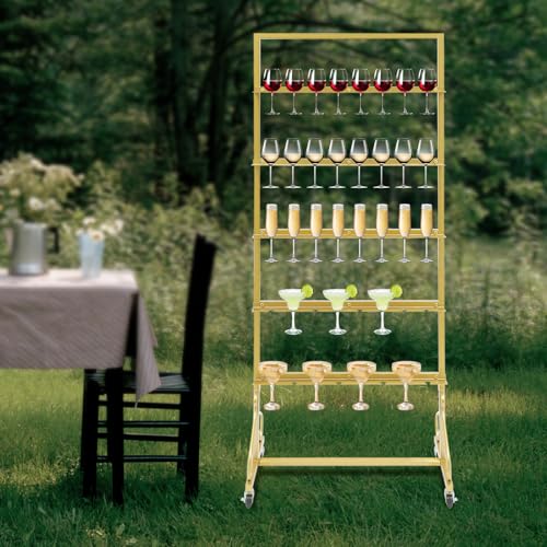 40 Slots Champagne Holder Stand for Party