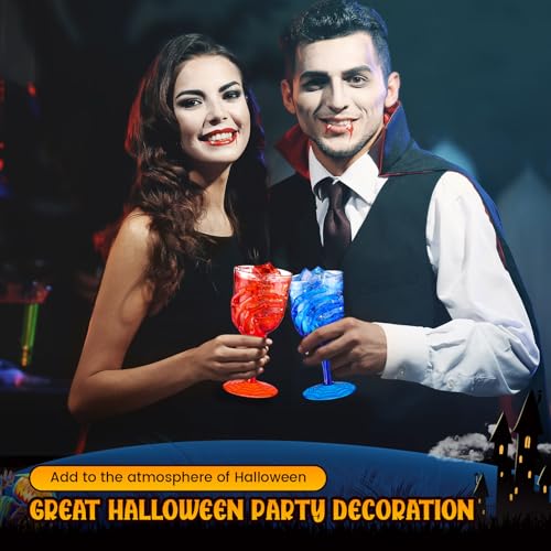 24 Pcs 12 oz Halloween Skeleton Hand Goblets