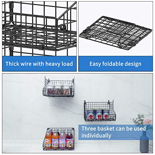 3 Tier Stackable Detachable Snack Organizer
