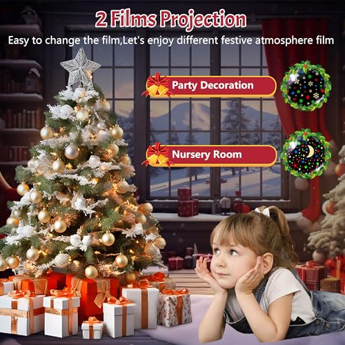 Christmas Projector Night Light Indoor