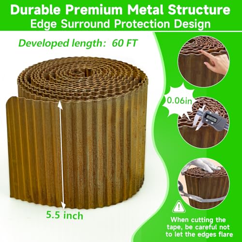 Corrugated Garden Edging