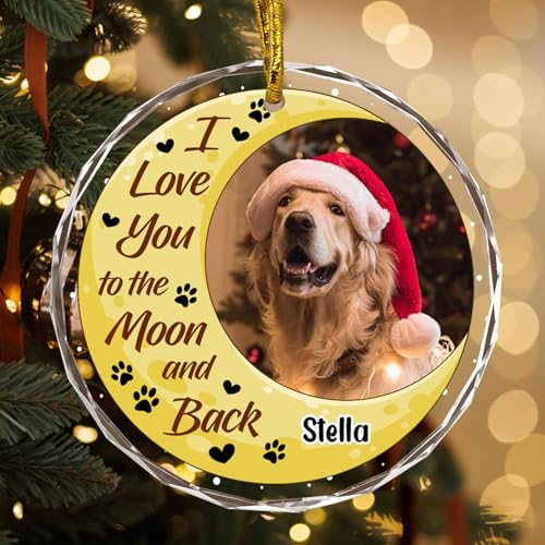 Personalized Dog Cat Ornaments Pet Photo Custom Ornaments
