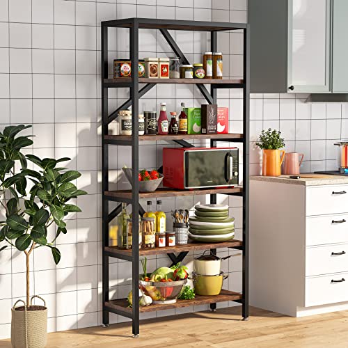 71" Industrial Bookshelf