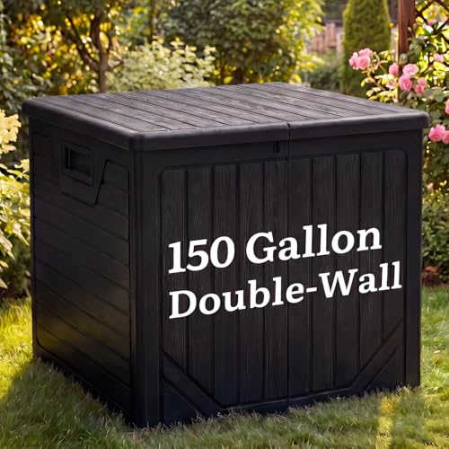 150 Gallon Large Outdoor Storage Box w