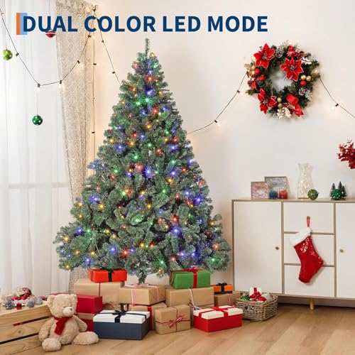 7.5 ft Artificial Christmas Tree Prelit