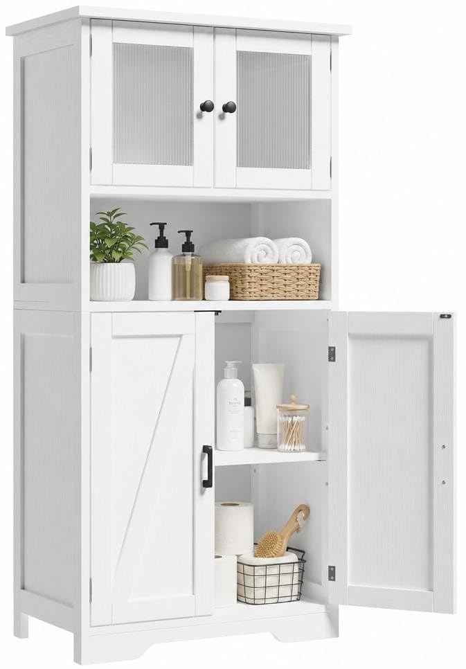 54 in Tall Bathroom Cabinet