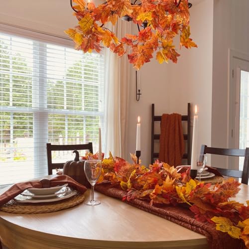 10 Pack Fall Leaf Garland (59 Foot)