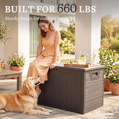 230 Gallon Extra Large Outdoor Storage Box