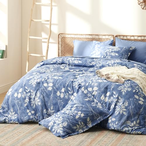 Floral Blue Comforter Set