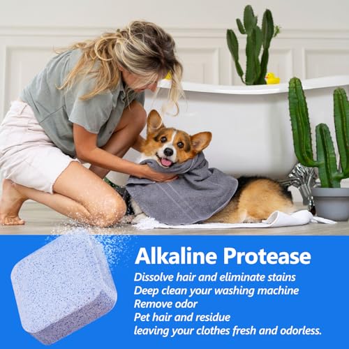 36 Pack Washing Machine Cleaner Tablets for Pet Owners Pro (36 Count)