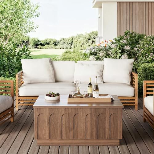 31.5" Lift Top Coffee Table with Storage