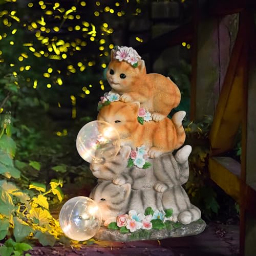 Cat Garden Statue (4 Count)