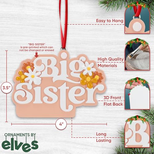 Personalized Sibling Christmas Ornaments 2026