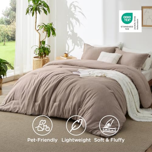 Khaki King Size Comforter Set