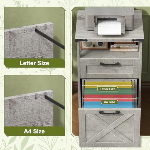 Office Filing Vertical Cabinet with 2 Drawers