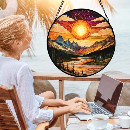 Stained Glass Window Hanging