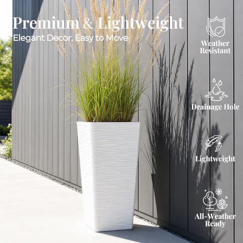 Garden 22" Tall Planters Set of 2 (2 Count)
