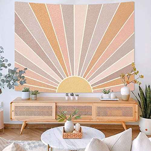 Boho Sun Tapestry Wall Hanging