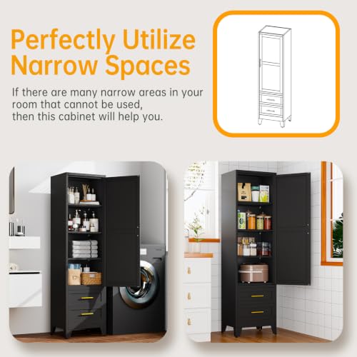 Tall Narrow Storage Cabinet