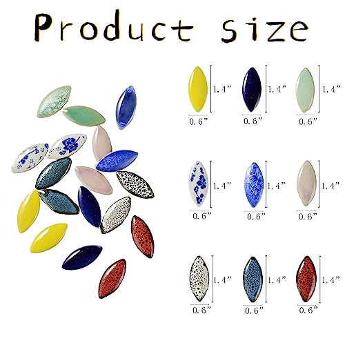 Blue Petal Ceramic Tiles Mosaic Tiles