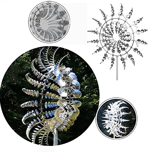Unique and Magical Metal Windmill