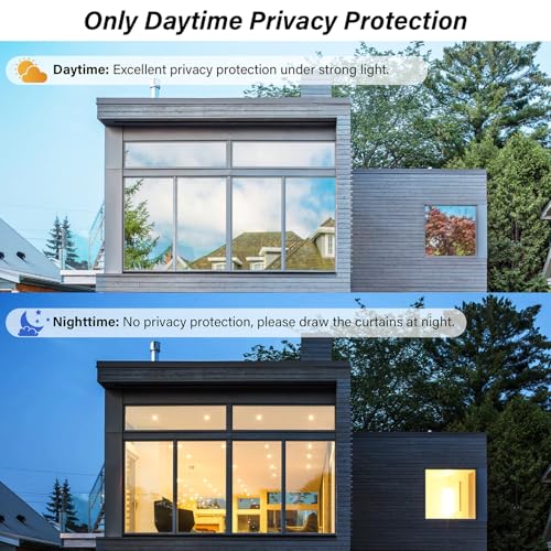 One Way Window Privacy Film Sun UV Blocking